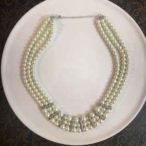 3 tiered necklace, only worn once